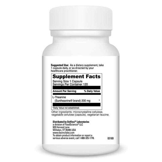 L-Theanine 200 Mg, DL